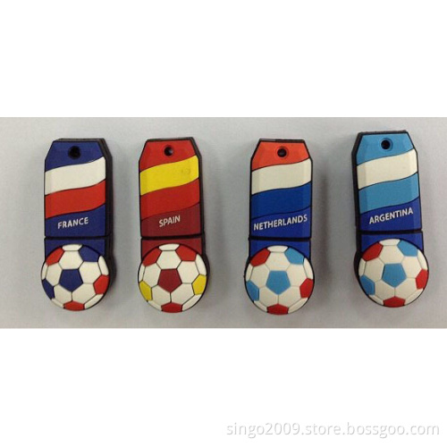 The National Team Soccer Flash Memory